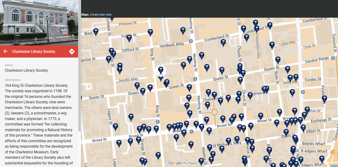 Charleston Street Guide